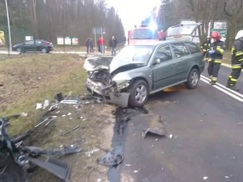 Poważny wypadek w miejscowości Morzywół [Aktualizacja]