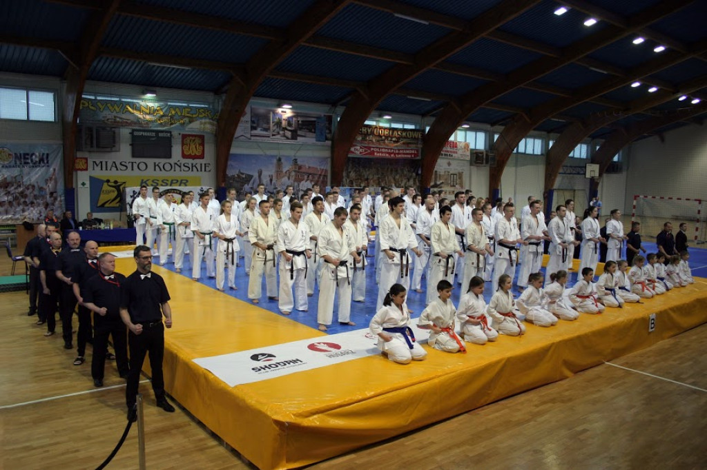 Takiego turnieju karate w Końskich jeszcze nie było! [wideo, zdjęcia]