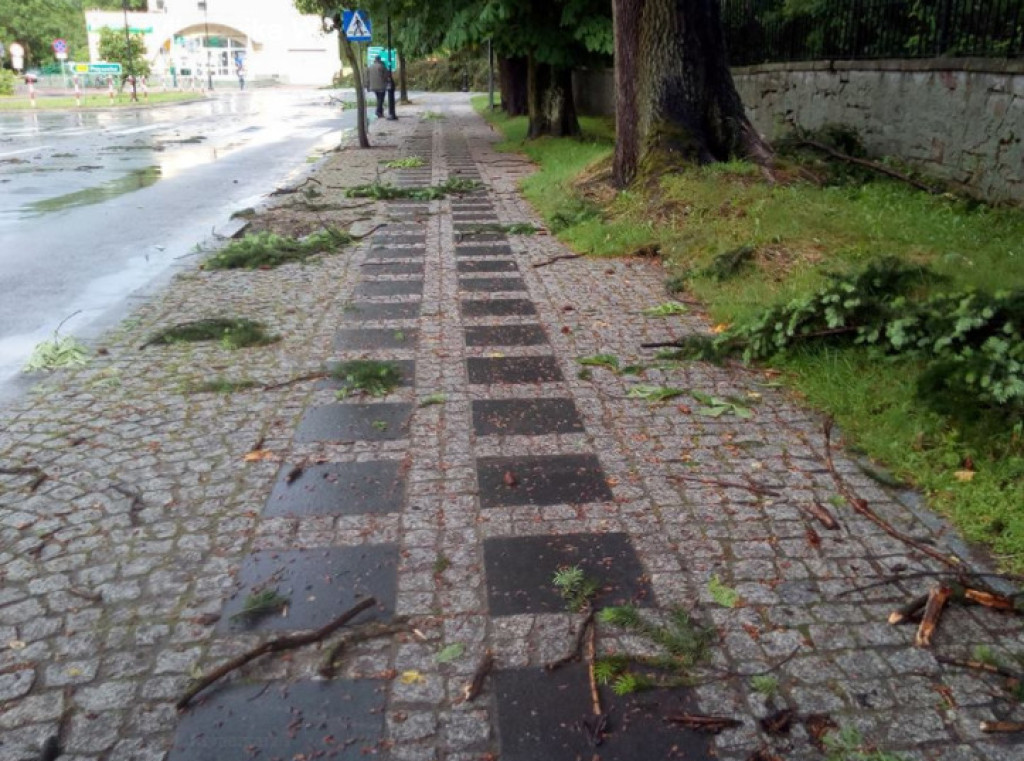 WIDEO: Nawałnica przeszła przez Końskie. Straty są ogromne
