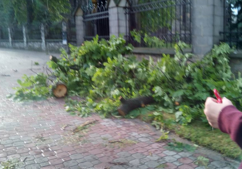 WIDEO: Nawałnica przeszła przez Końskie. Straty są ogromne