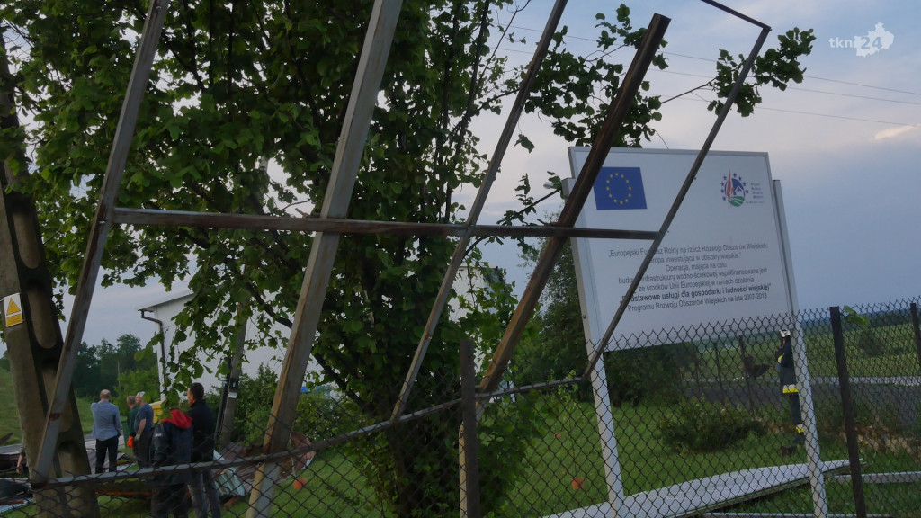 WIDEO: Nawałnica przeszła przez Końskie. Straty są ogromne