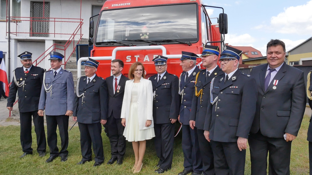 OSP Kazanów z nowym wozem strażackim! [wideo, zdjęcia]