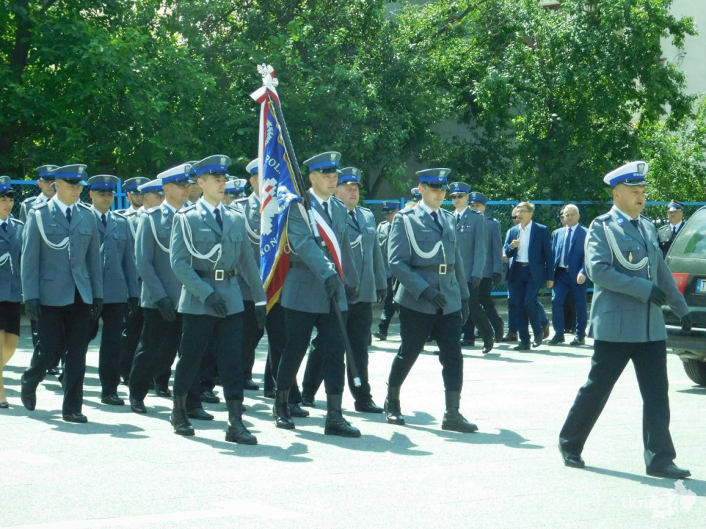 Koneccy policjanci świętowali wspólnie z Komendantem Wojewódzkim [wideo, zdjęcia]