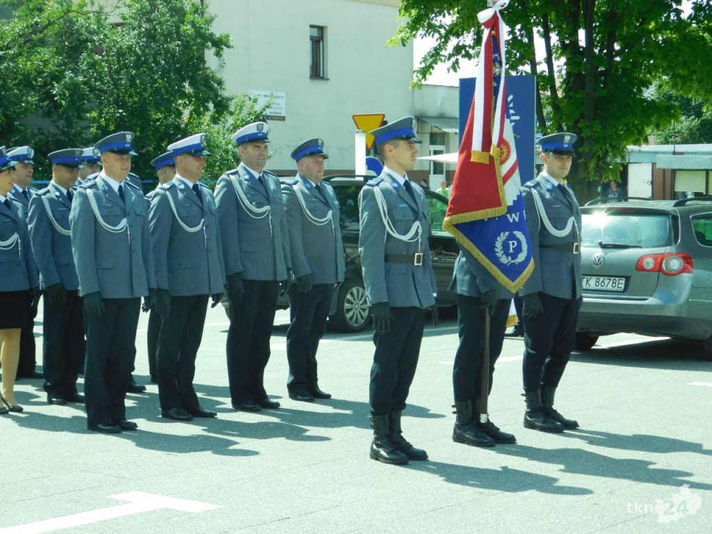 Koneccy policjanci świętowali wspólnie z Komendantem Wojewódzkim [wideo, zdjęcia]