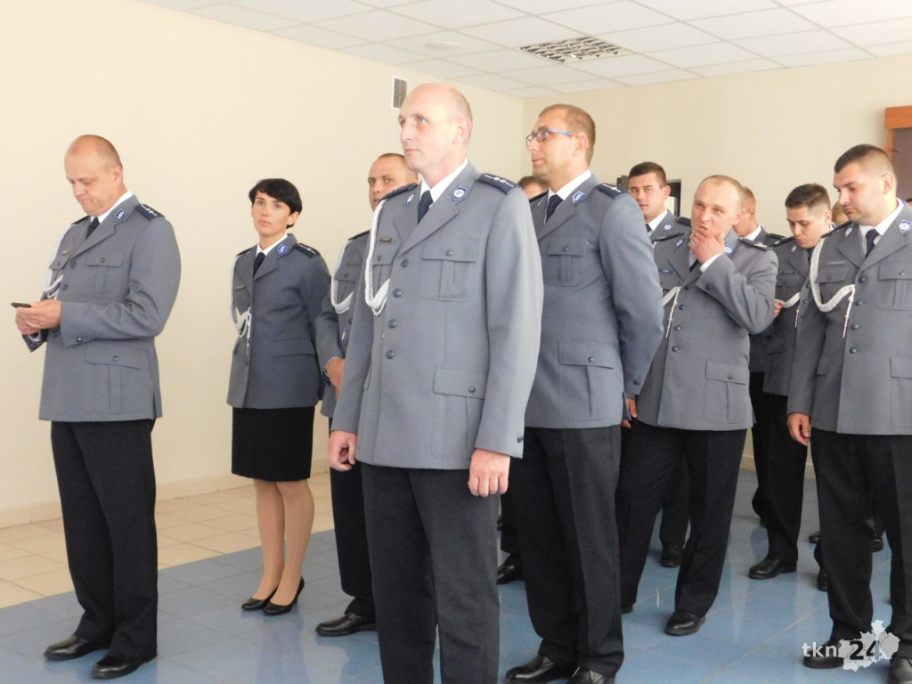 Koneccy policjanci świętowali wspólnie z Komendantem Wojewódzkim [wideo, zdjęcia]