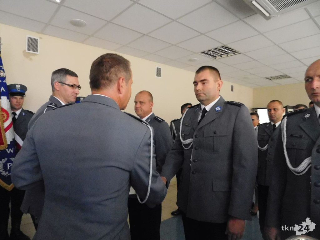 Koneccy policjanci świętowali wspólnie z Komendantem Wojewódzkim [wideo, zdjęcia]