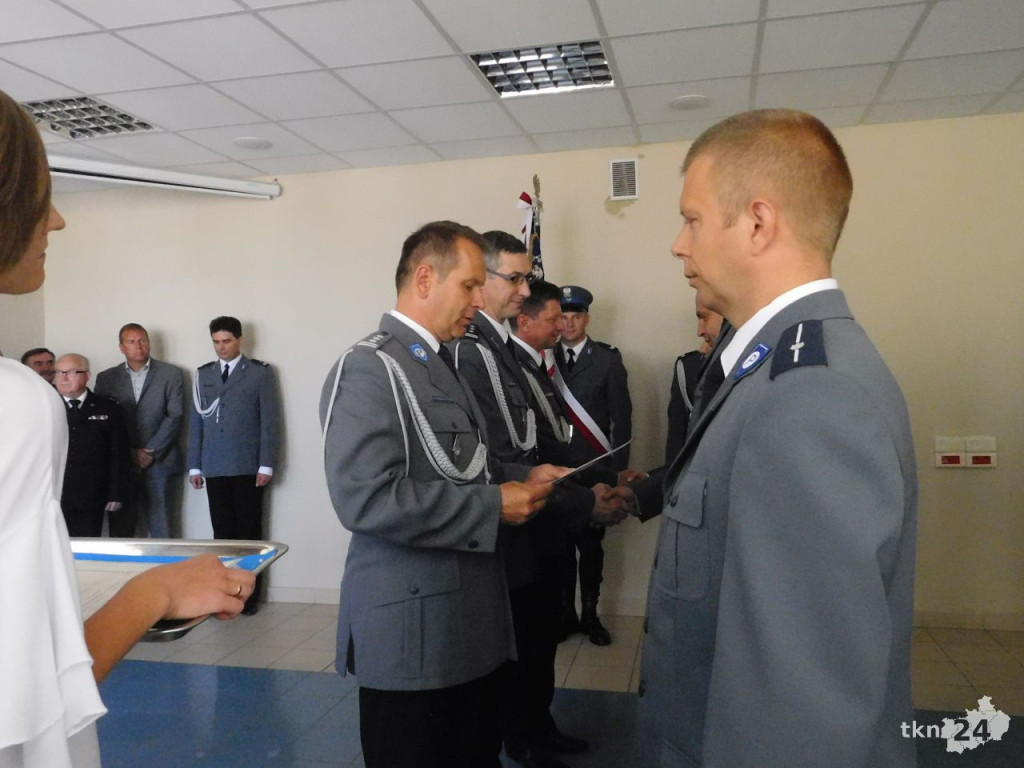 Koneccy policjanci świętowali wspólnie z Komendantem Wojewódzkim [wideo, zdjęcia]