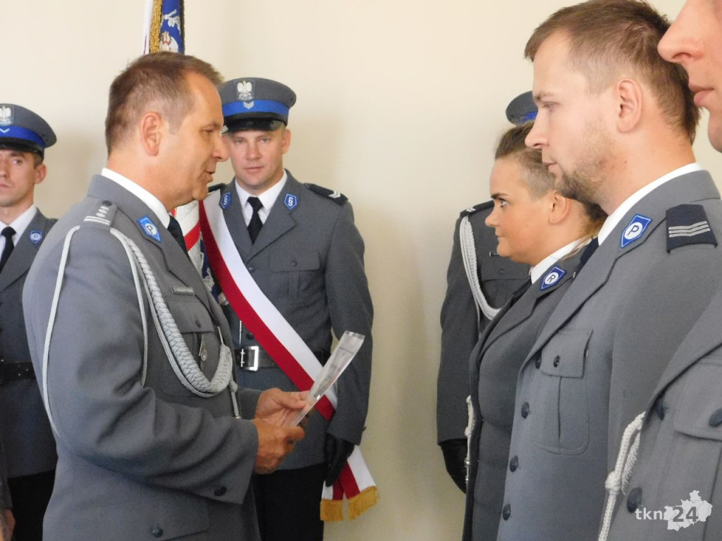 Koneccy policjanci świętowali wspólnie z Komendantem Wojewódzkim [wideo, zdjęcia]