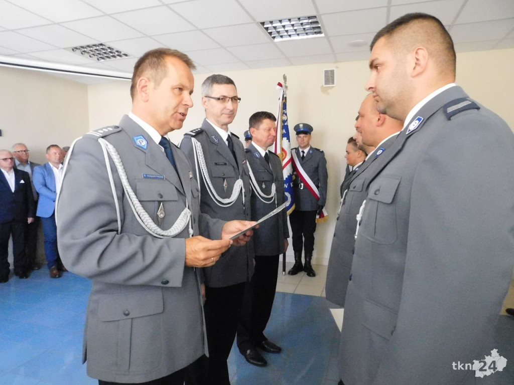 Koneccy policjanci świętowali wspólnie z Komendantem Wojewódzkim [wideo, zdjęcia]