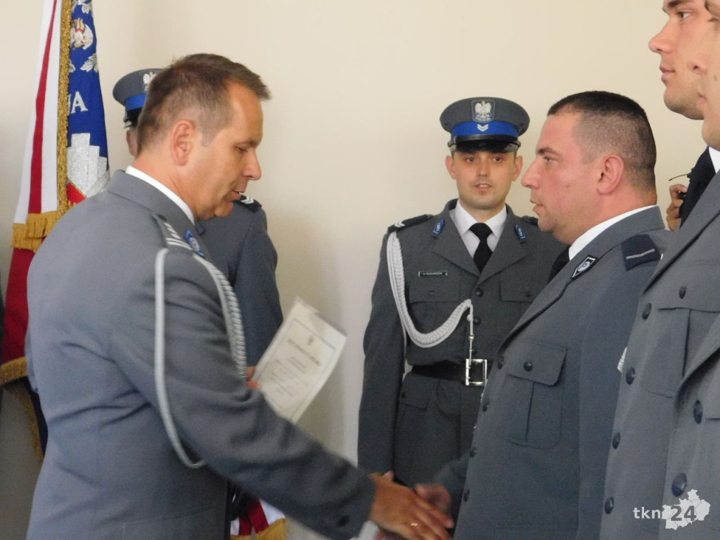 Koneccy policjanci świętowali wspólnie z Komendantem Wojewódzkim [wideo, zdjęcia]