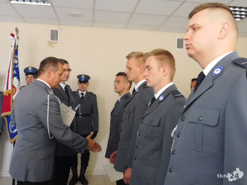 Koneccy policjanci świętowali wspólnie z Komendantem Wojewódzkim [wideo, zdjęcia]