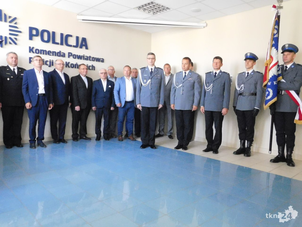 Koneccy policjanci świętowali wspólnie z Komendantem Wojewódzkim [wideo, zdjęcia]