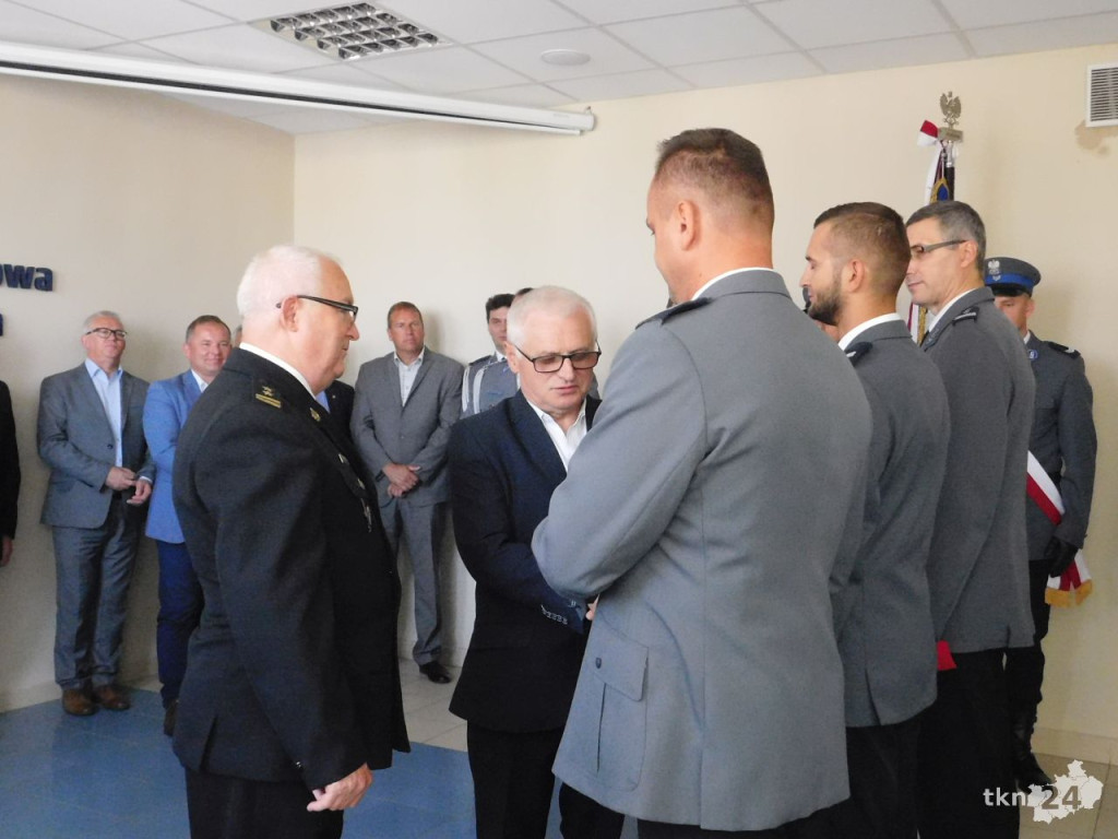 Koneccy policjanci świętowali wspólnie z Komendantem Wojewódzkim [wideo, zdjęcia]