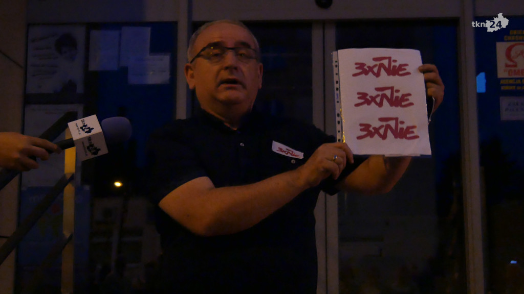Konecczanie w obronie sądów i konstytucji ponownie protestowali [wideo, zdjęcia]