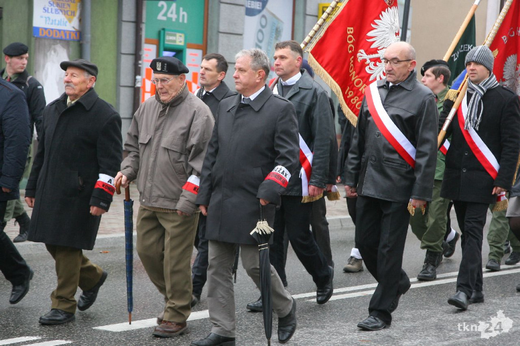 Wideo: Święto Niepodległości w Końskich. Był nawet sam Piłsudski! [zdjęcia, wideo]