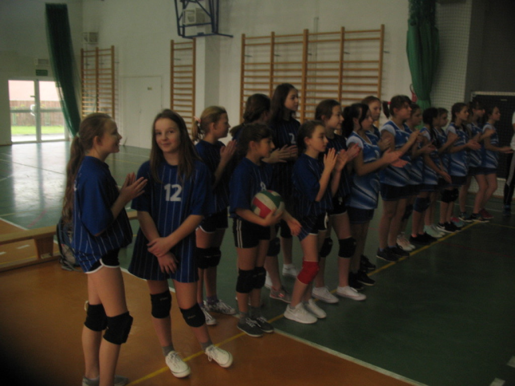 Uczennice z SP Niekłań najlepsze w mini piłce siatkowej [zdjęcia]