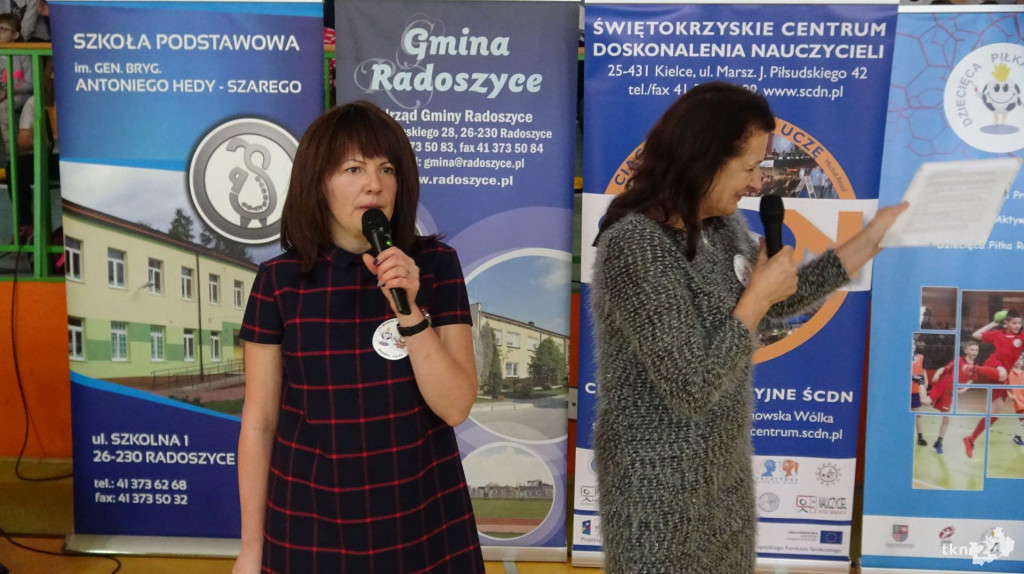 Radoszyce: Lekcja z gwiazdami piłki ręcznej [wideo, zdjęcia]