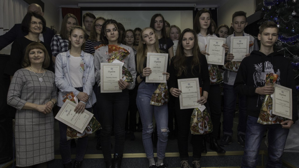 Najlepsi uczniowie z języka niemieckiego nagrodzeni [zdjęcia]
