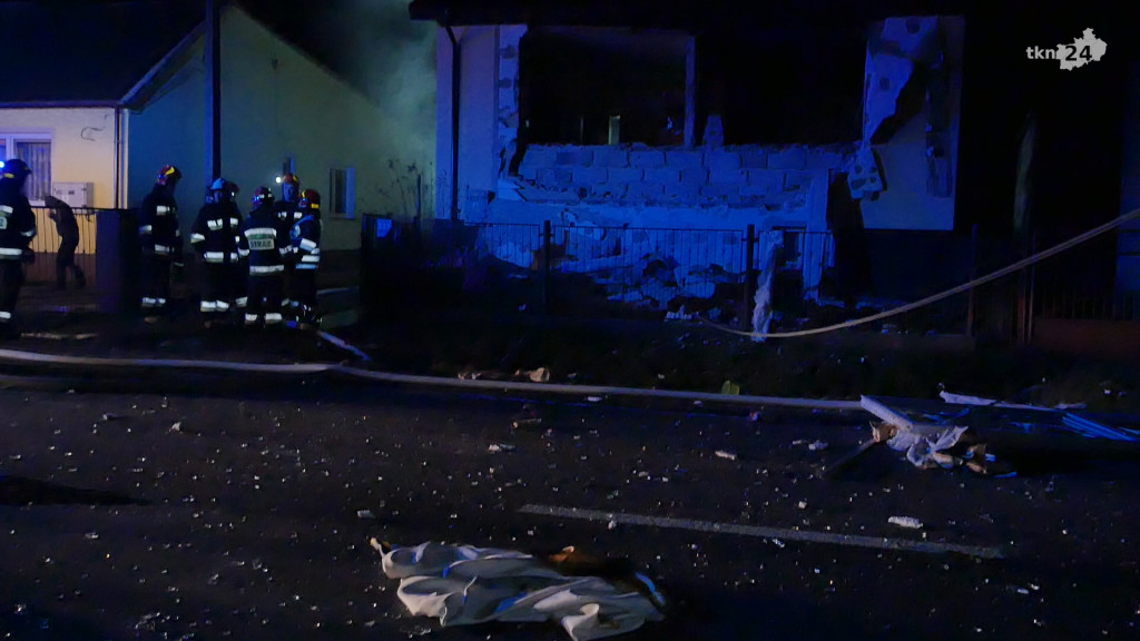 Wideo: Dramat w Modliszewicach. Wybuch gazu w domu. Są poszkodowani