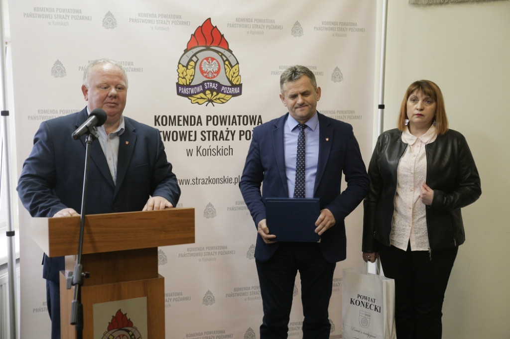 Pożegnali zastępcę komendanta [zdjęcia]