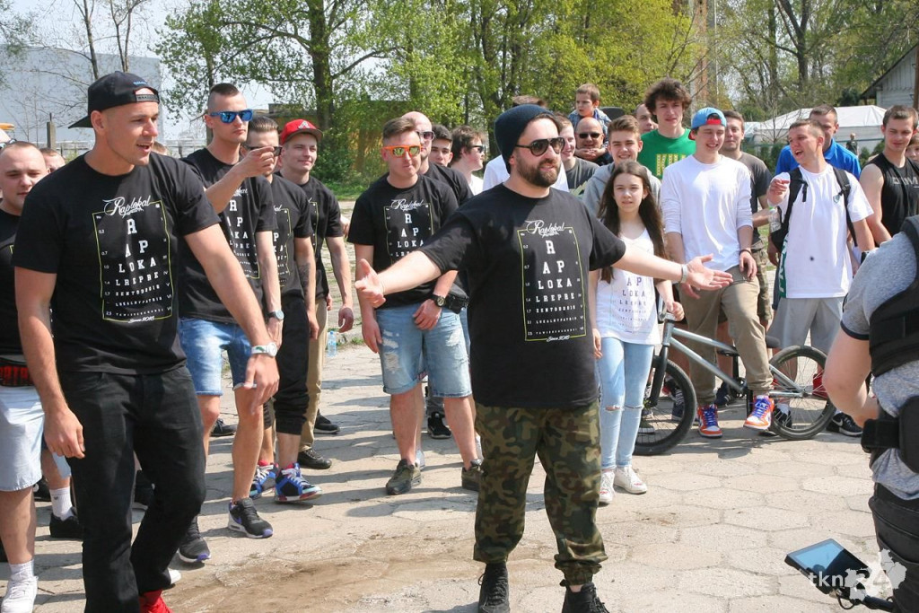 Rap Lokal w Końskich. Zobaczcie galerię zdjęć z kręcenia teledysku