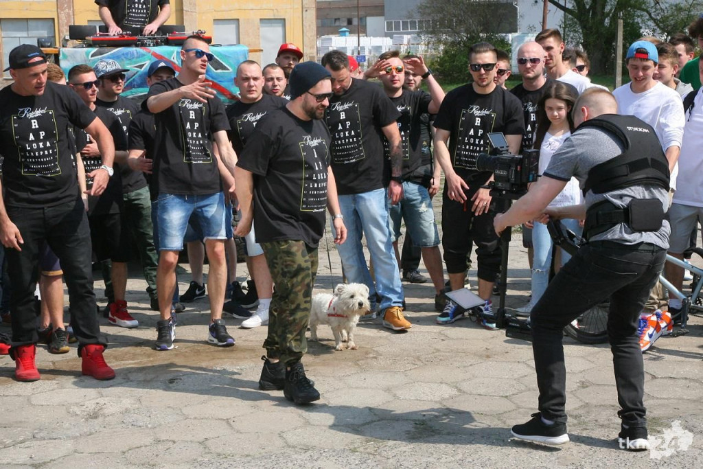 Rap Lokal w Końskich. Zobaczcie galerię zdjęć z kręcenia teledysku