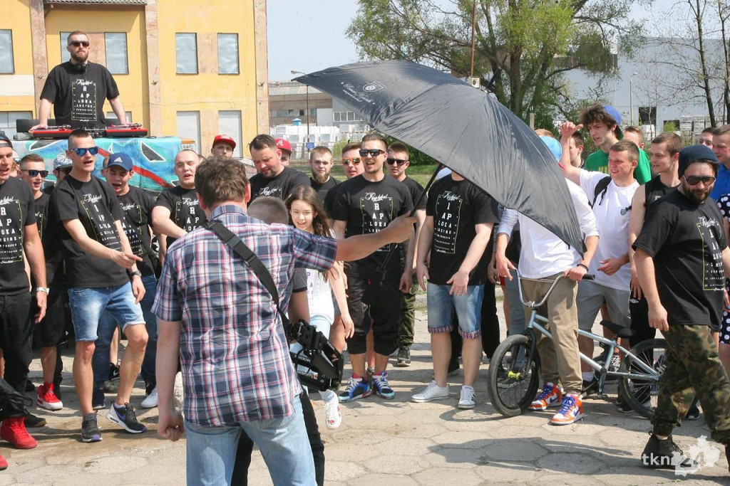Rap Lokal w Końskich. Zobaczcie galerię zdjęć z kręcenia teledysku