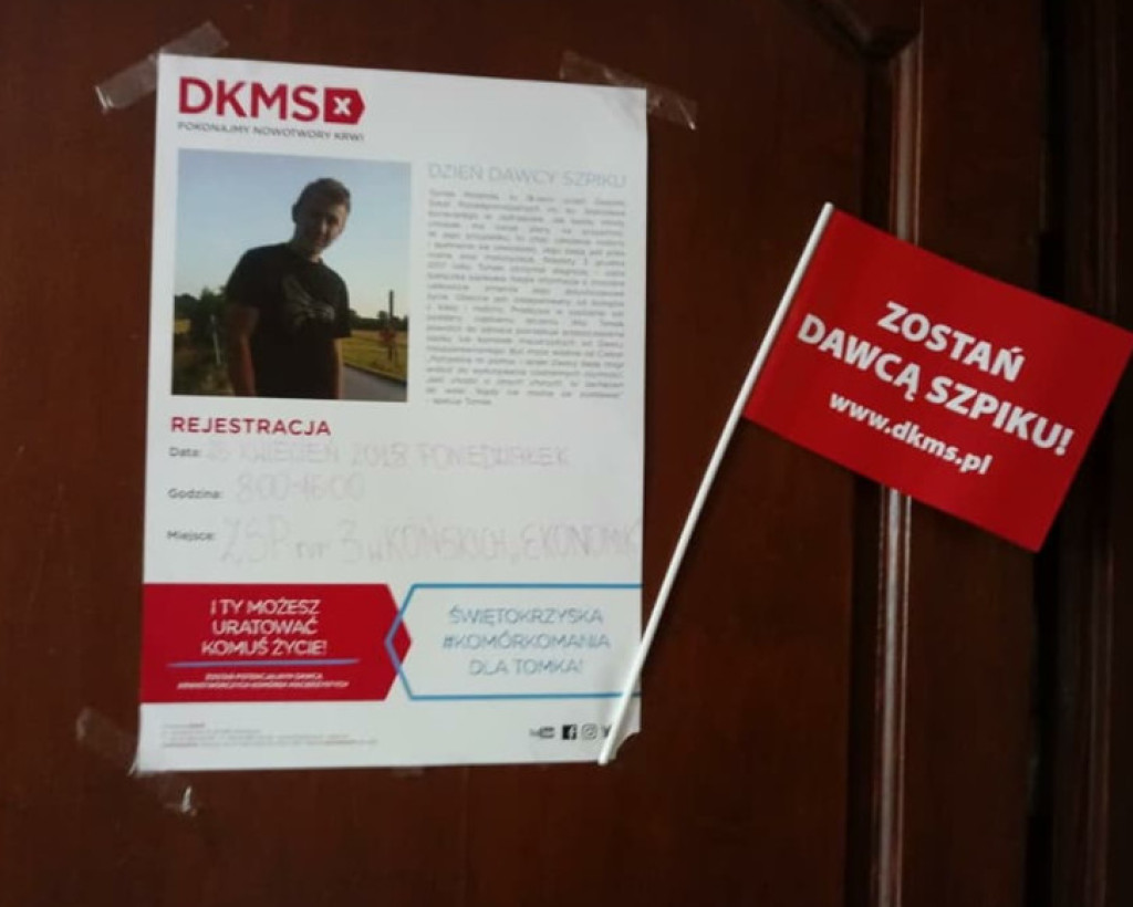Mnóstwo osób zarejestrowało się do bazy dawców szpiku [zdjęcia]
