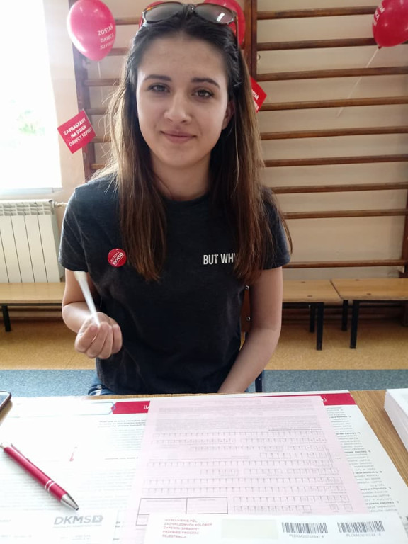Mnóstwo osób zarejestrowało się do bazy dawców szpiku [zdjęcia]