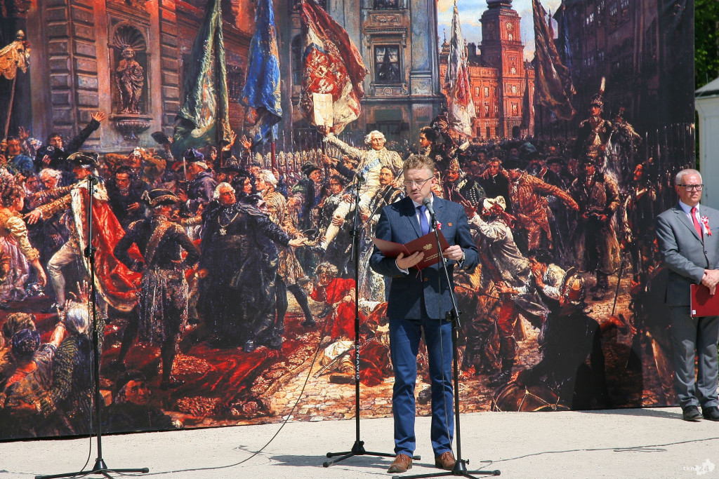 Wideo: Konecczanie uczcili święto Konstytucji 3 Maja