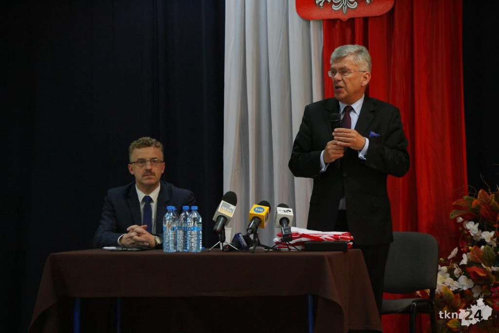 Marszałek Senatu Stanisław Karczewski w Stadnickiej Woli [zdjęcia]