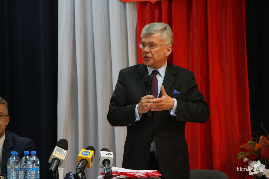 Marszałek Senatu Stanisław Karczewski w Stadnickiej Woli [zdjęcia]
