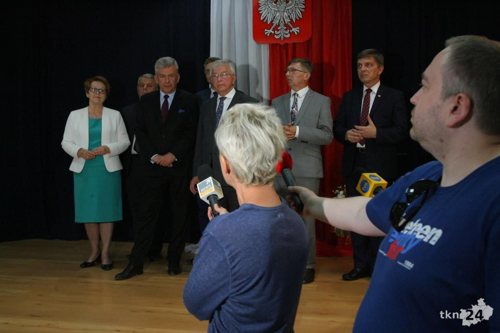 Relacja wideo: marszałek Karczewski w Stadnickiej Woli