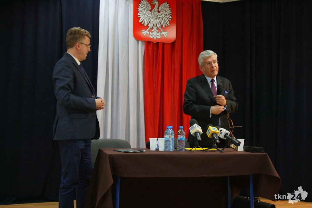 Relacja wideo: marszałek Karczewski w Stadnickiej Woli