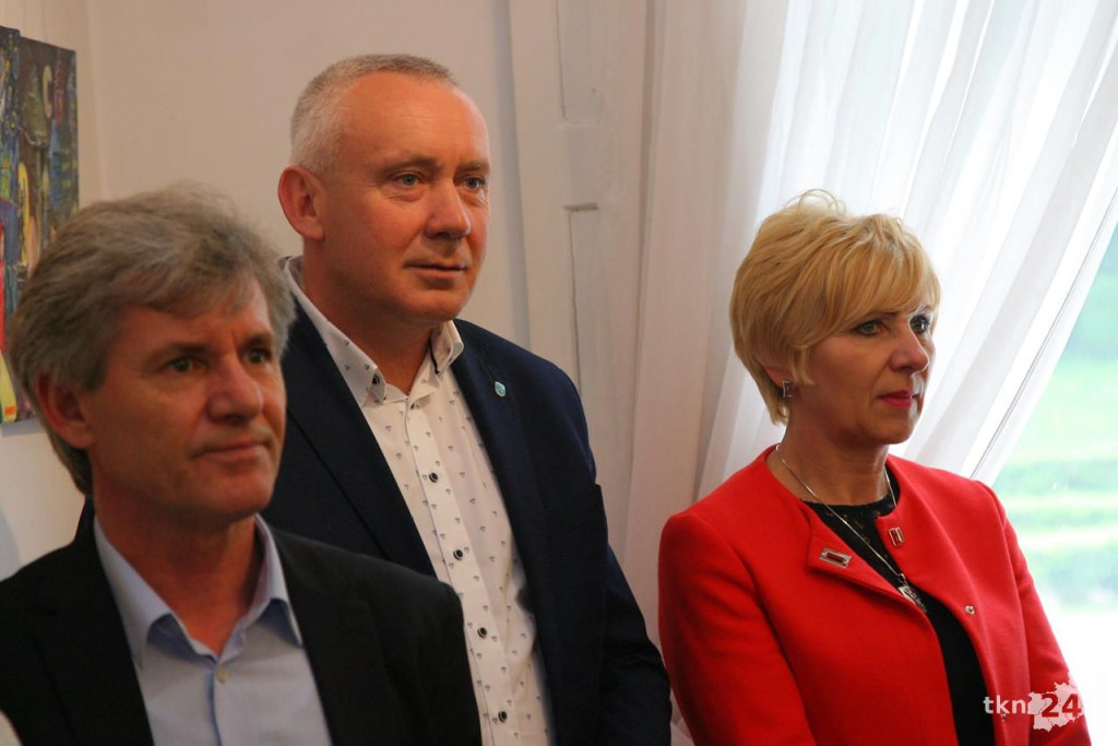 Katarzyna Gärtner otworzyła wystawę w koneckiej bibliotece [wideo, zdjęcia]