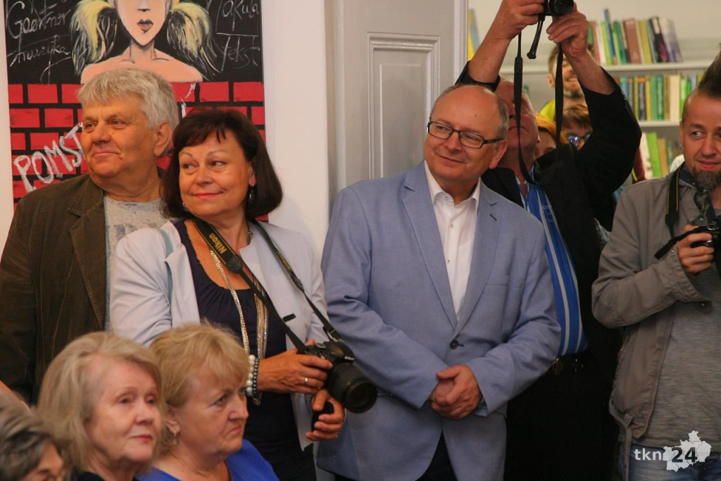 Katarzyna Gärtner otworzyła wystawę w koneckiej bibliotece [wideo, zdjęcia]