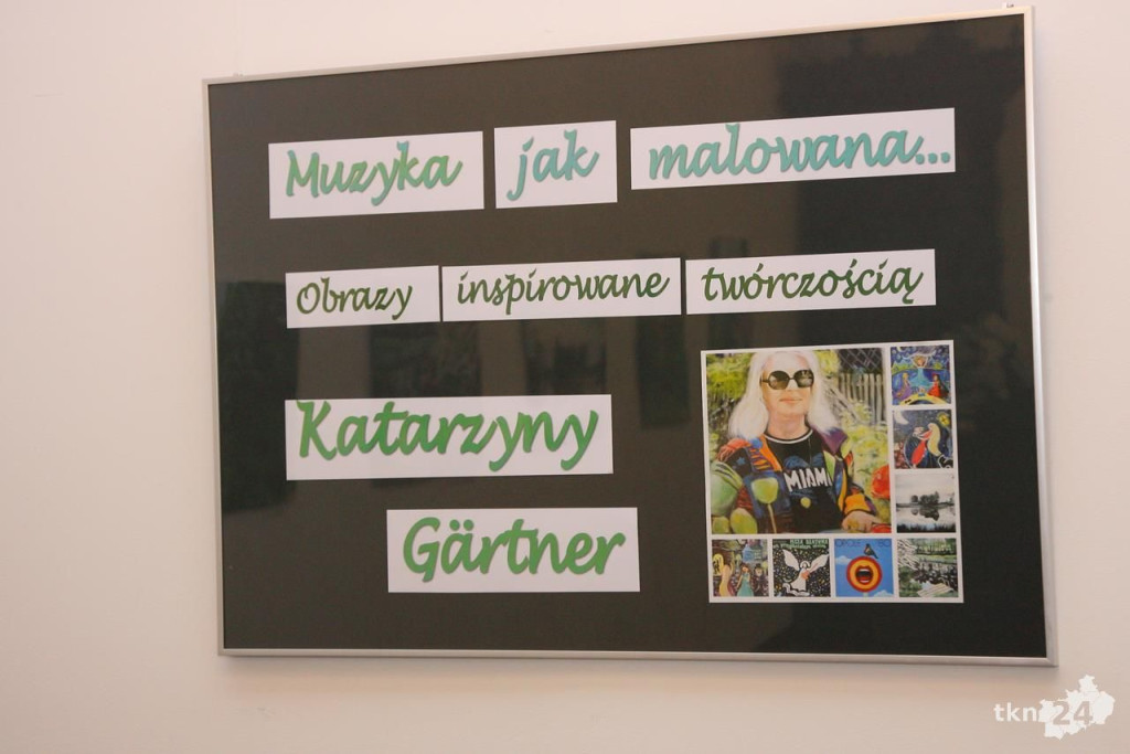 Katarzyna Gärtner otworzyła wystawę w koneckiej bibliotece [wideo, zdjęcia]