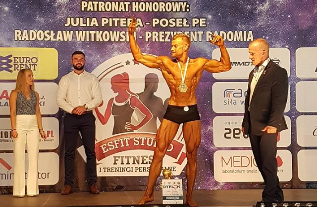 Kamil Szlęzak potrójnym Mistrzem Polski w kulturystyce! [zdjęcia]
