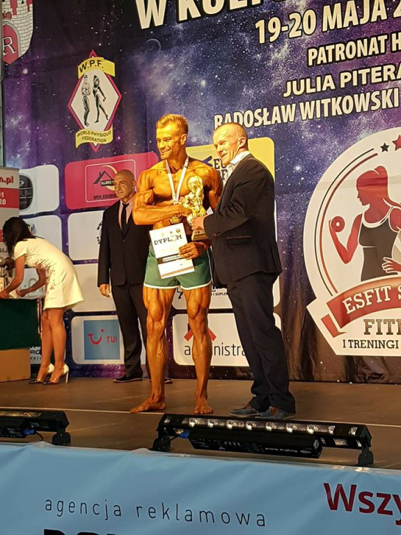 Kamil Szlęzak potrójnym Mistrzem Polski w kulturystyce! [zdjęcia]