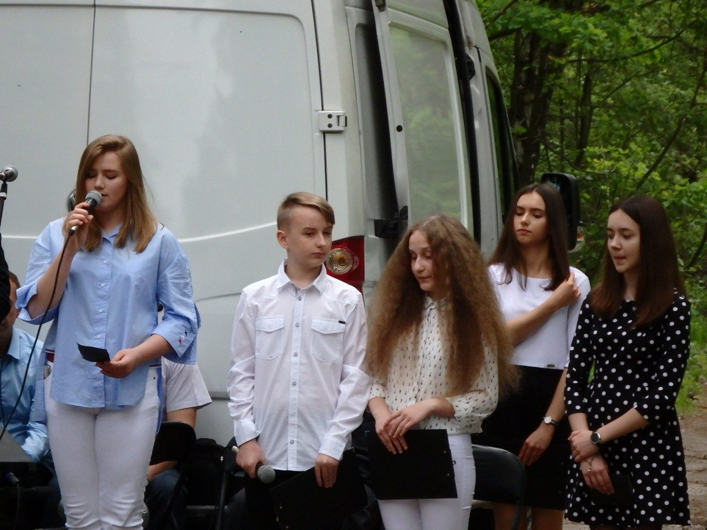 Relacja wideo: Uroczystość patriotyczna nieopodal Piekła