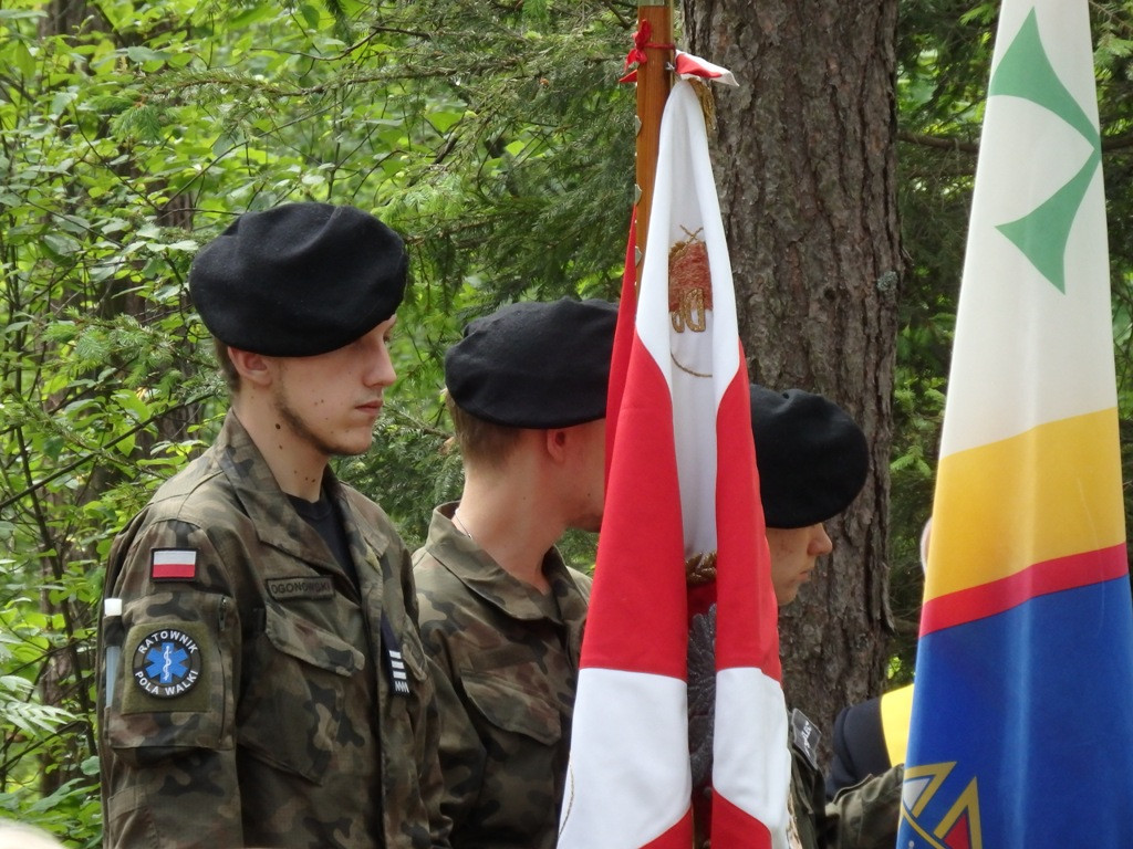 Relacja wideo: Uroczystość patriotyczna nieopodal Piekła