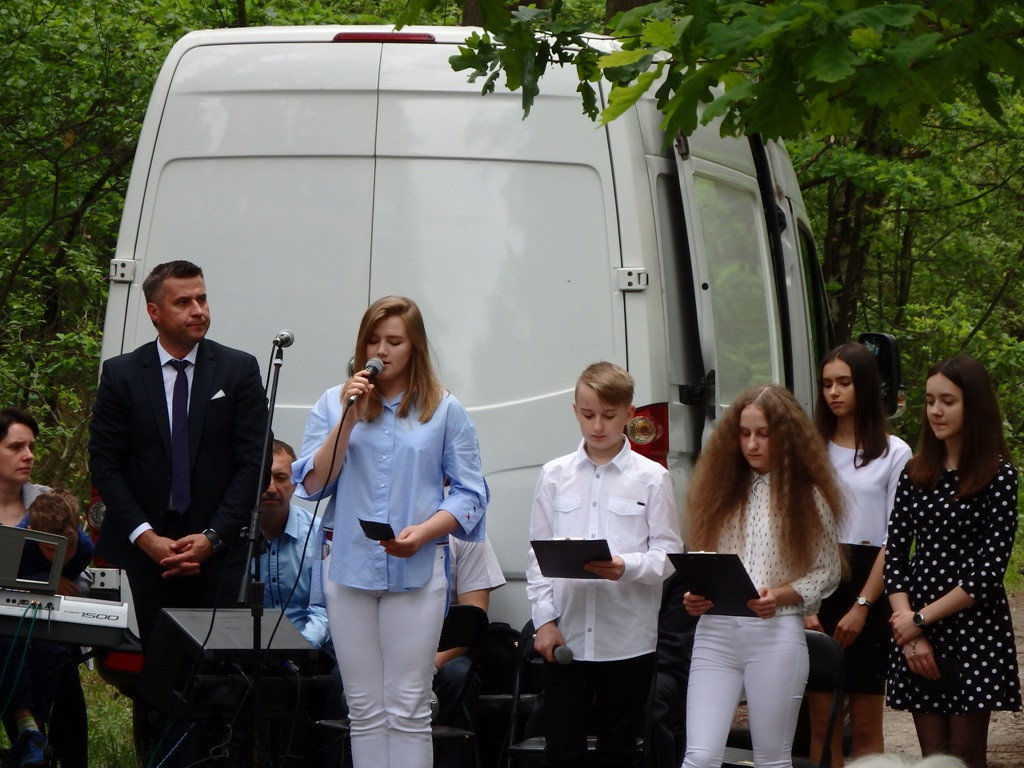 Relacja wideo: Uroczystość patriotyczna nieopodal Piekła