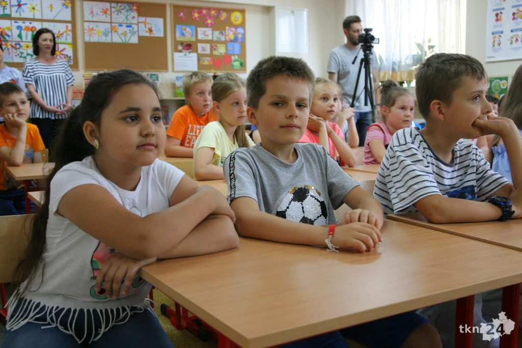 Hindusi poprowadzili lekcje w Prywatnej Szkole Podstawowej [wideo, zdjęcia]