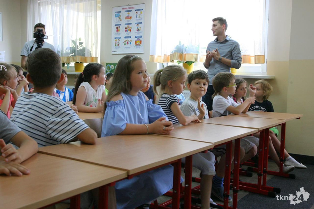 Hindusi poprowadzili lekcje w Prywatnej Szkole Podstawowej [wideo, zdjęcia]