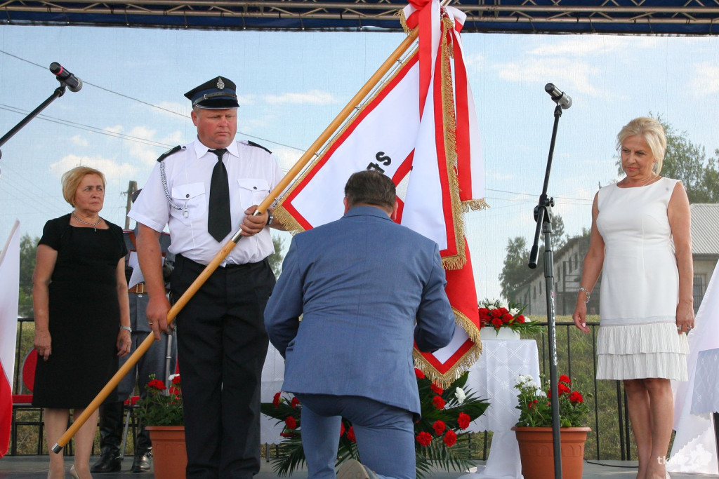 Słupia Konecka ma już swój sztandar! [wideo, zdjęcia]