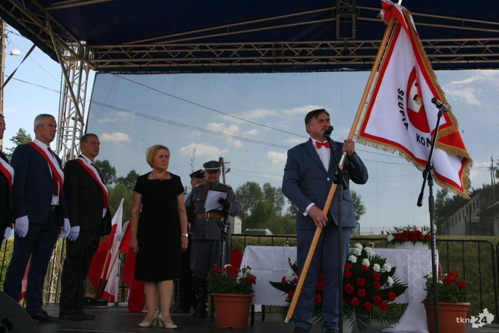 Słupia Konecka ma już swój sztandar! [wideo, zdjęcia]