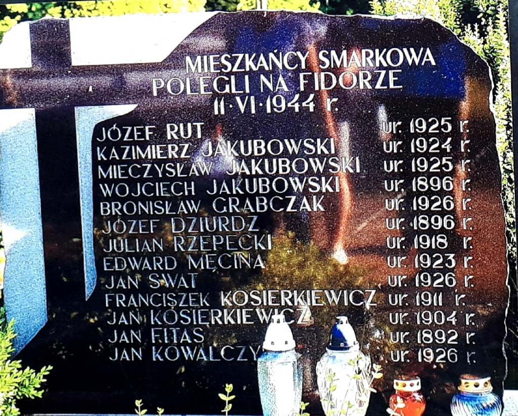 Pamiętają o zamordowanych mieszkańcach Smarkowa i Koziej Woli [zdjęcia]