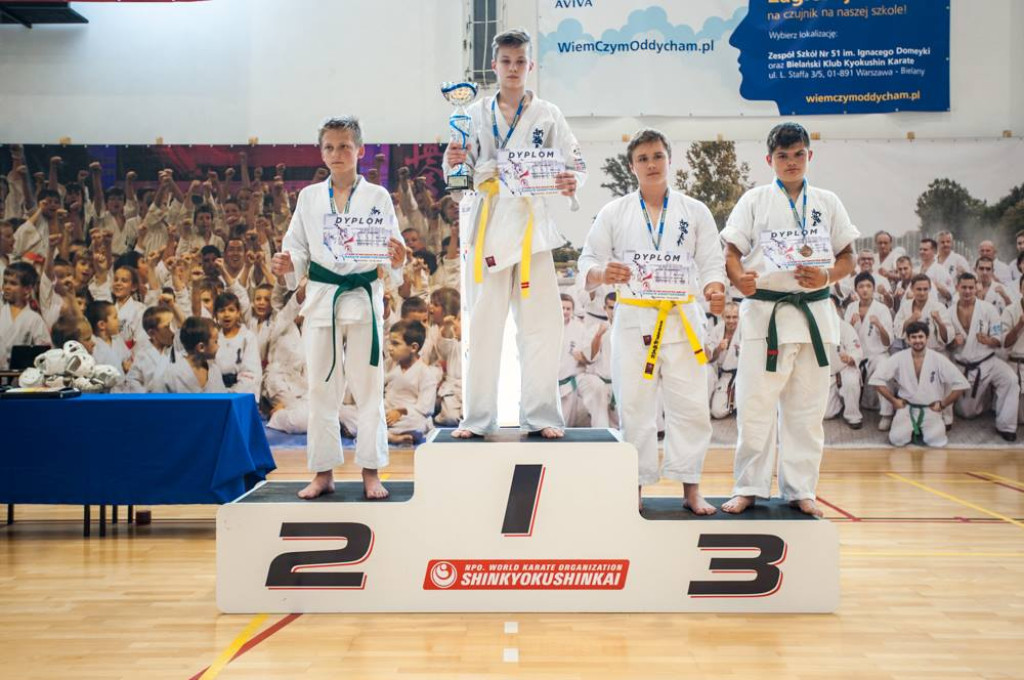 Konecki Klub Karate z 9 medalami na Warsaw CUP [zdjęcia]