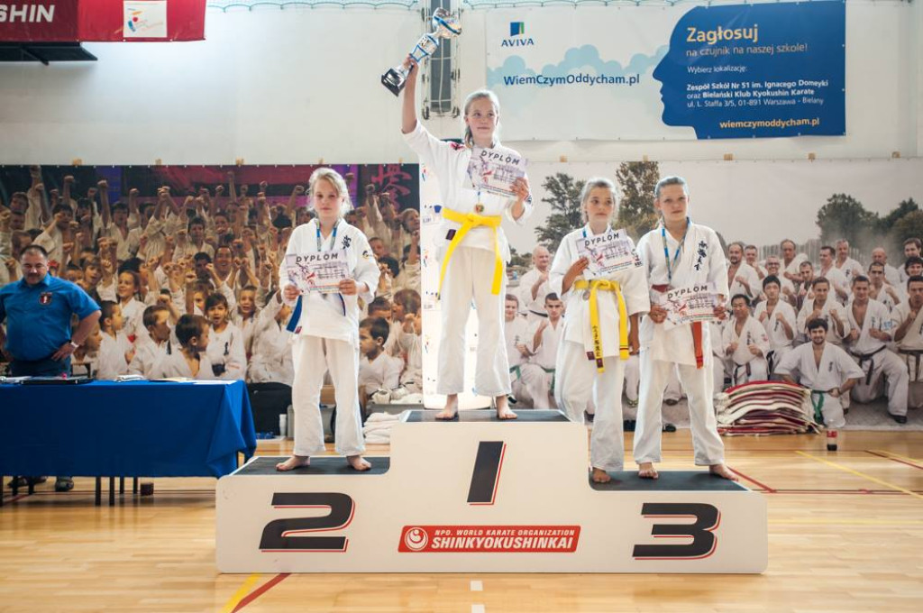 Konecki Klub Karate z 9 medalami na Warsaw CUP [zdjęcia]