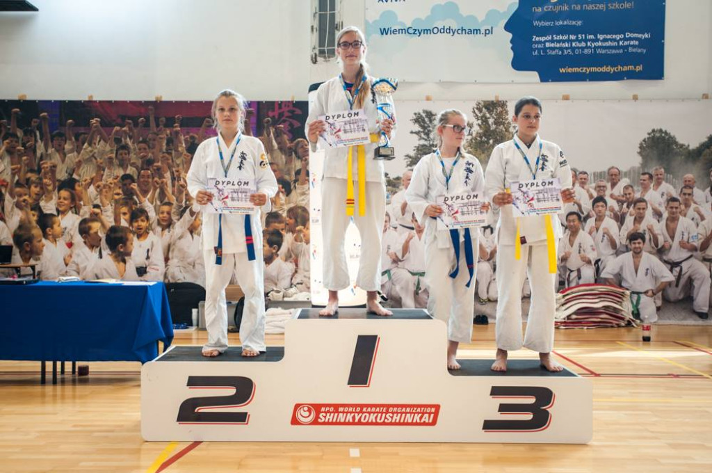 Konecki Klub Karate z 9 medalami na Warsaw CUP [zdjęcia]